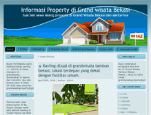 Tablet Screenshot of grandwisataproperty.com